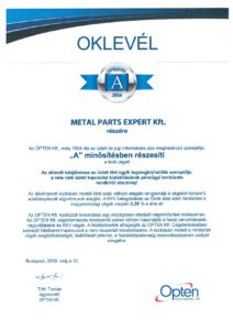 metal-parts-expert-kft-opeten-minosites